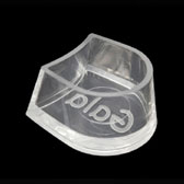 HPR 45 sarokvédő cipőre, méret: 23 x 23 mm - CLEAR (Szntelen)